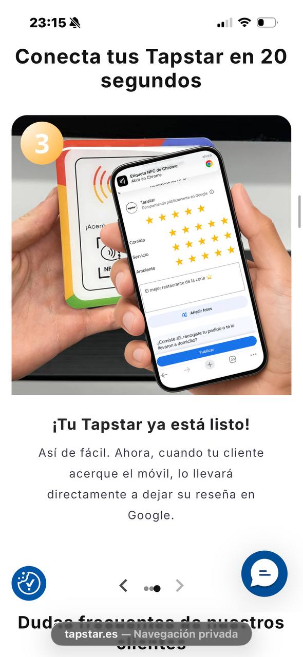 Reseña de 5 estrellas publicada en Google