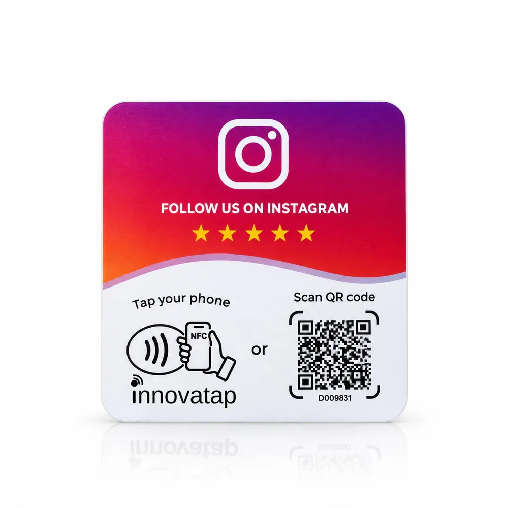 Placa Adhesiva Instagram