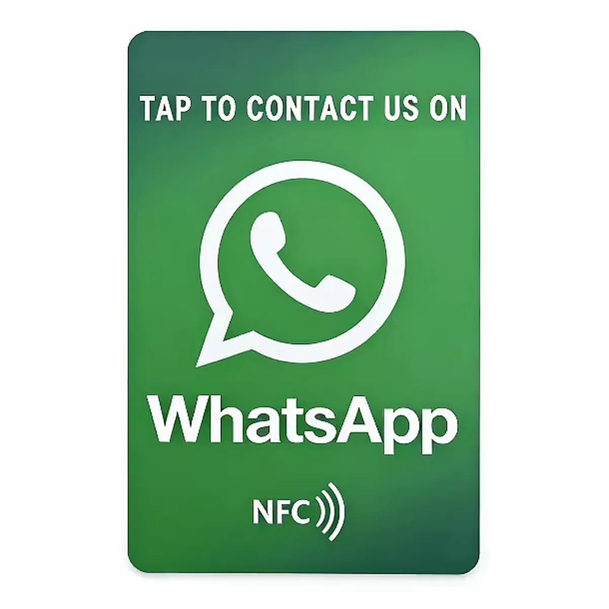 Tarjeta Reseña NFC WhatsApp — otra vista